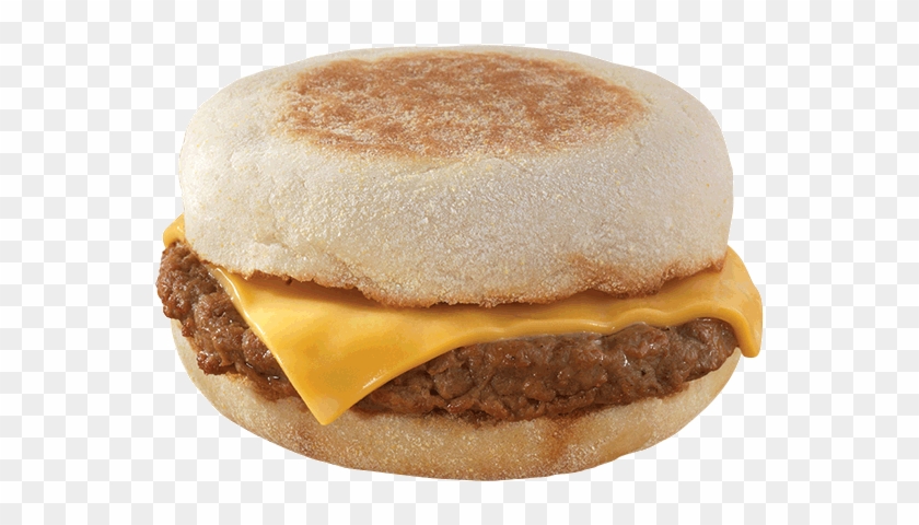 Sausage & Cheese Muffin - Cheeseburger Clipart