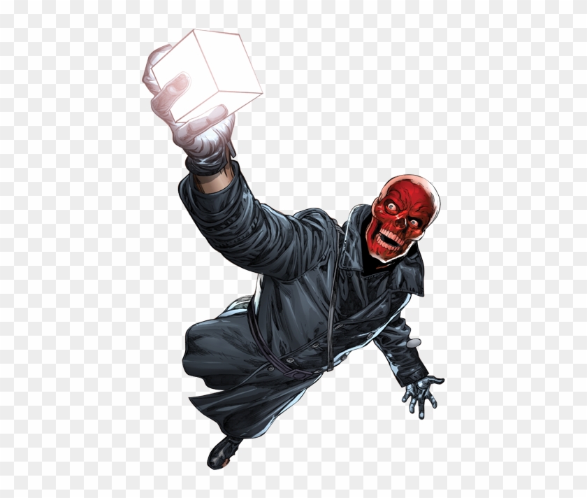Map - Red Skull Marvel Png Clipart #618071