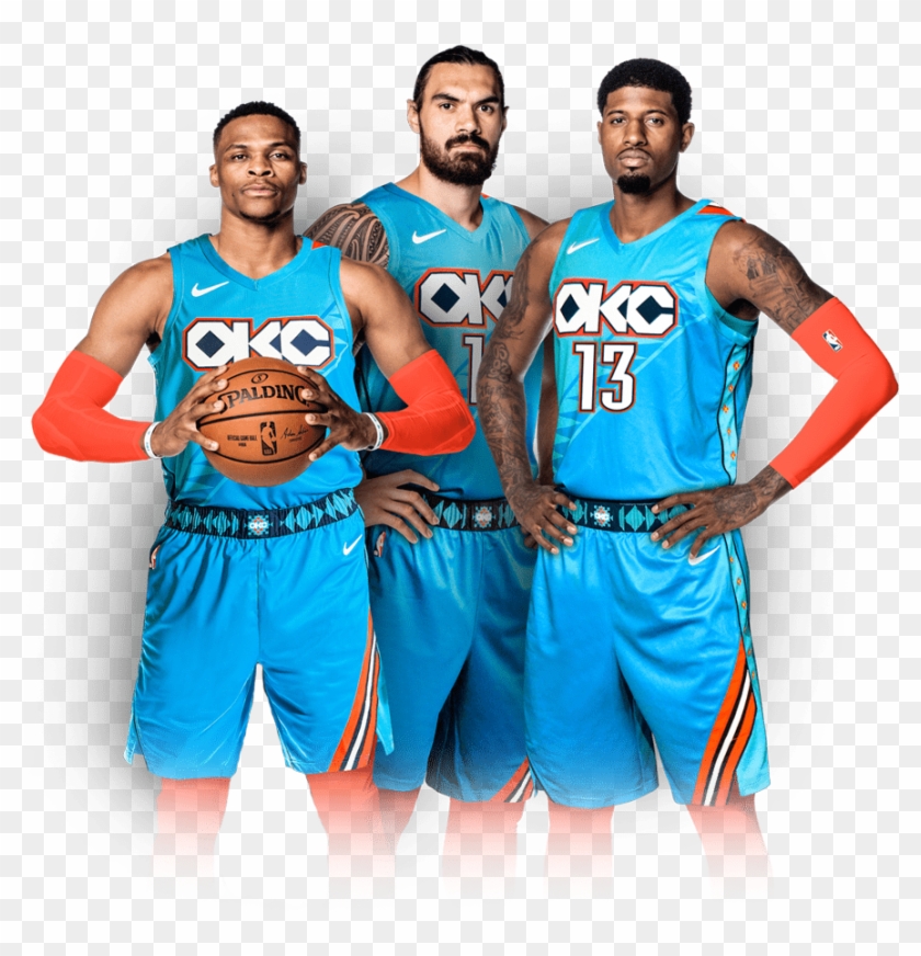 Turquoise, The Color Of Friendship In Native American - Okc City Edition Jersey 2018 Clipart