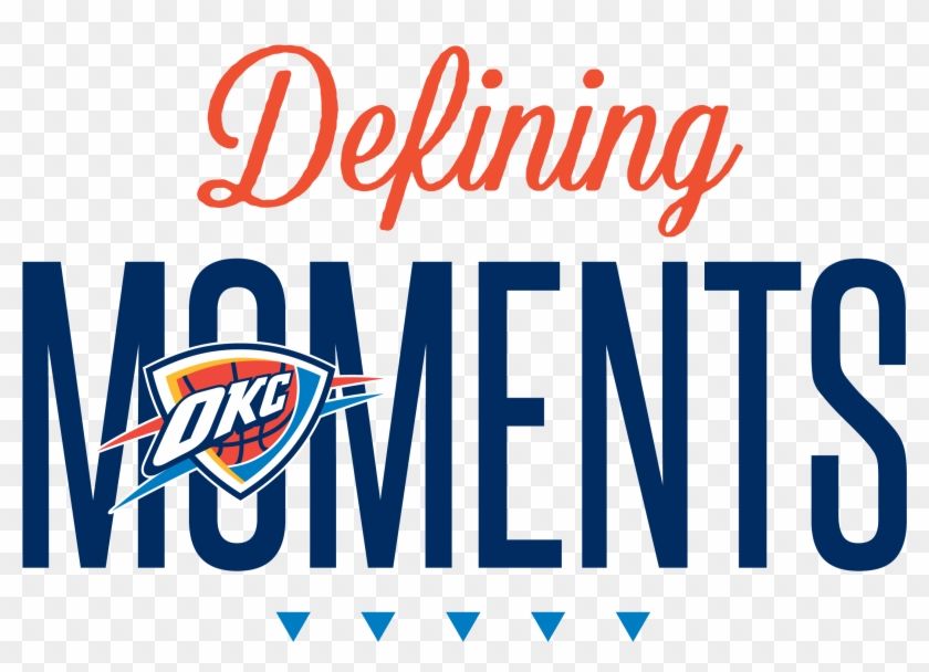 Ten Seasons Of Thunder Basketball Are Complete, With - Oklahoma City Thunder Clipart