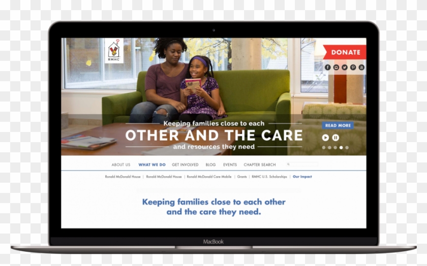 Ronald Mcdonald House Charities - Web Design Clipart