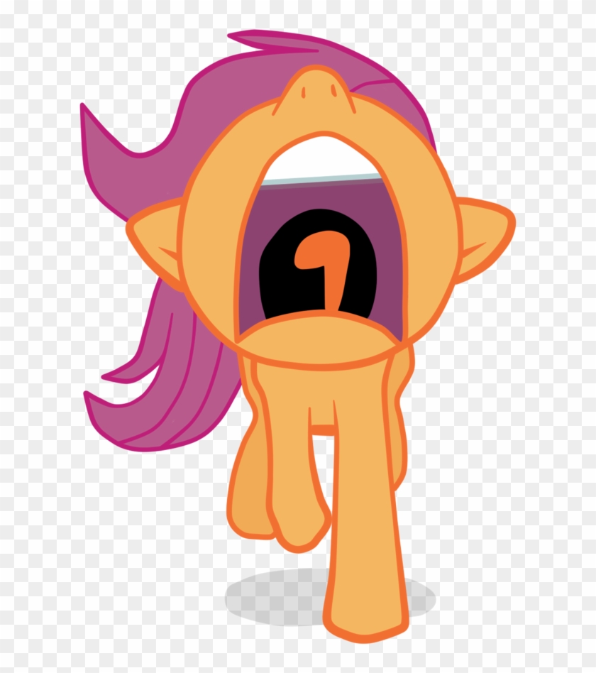 Comments - Mlp Scootaloo Scream Clipart #618411