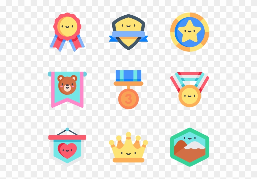 Rewards And Badges Clipart #618525