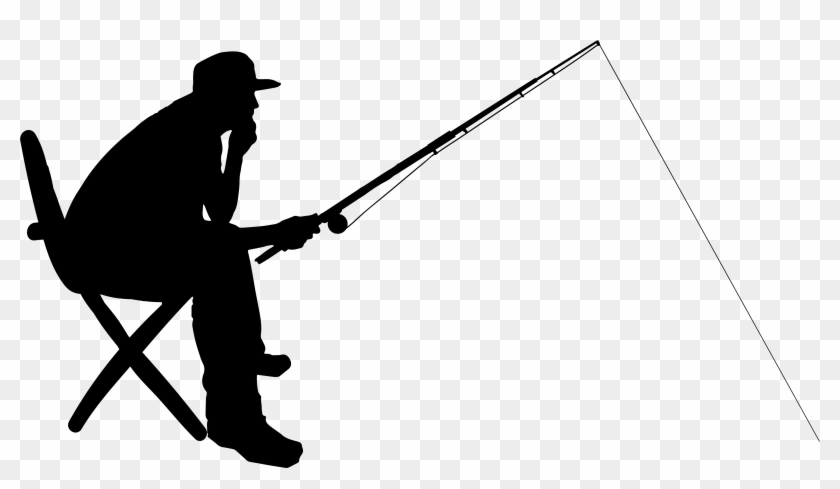 Image Download Fisherman Silhouette Png Clip Art Image - Clipart Transparent Background Fisherman