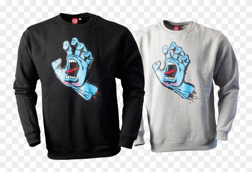 Screaming - Long-sleeved T-shirt Clipart