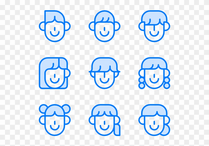 Hairstyle Clipart #619089