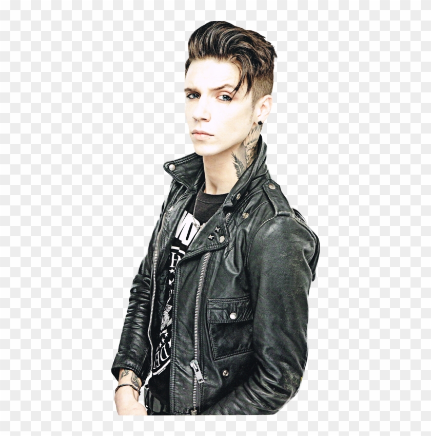 Andy Sixx Png - Black Veil Brides Andy Haircut Clipart