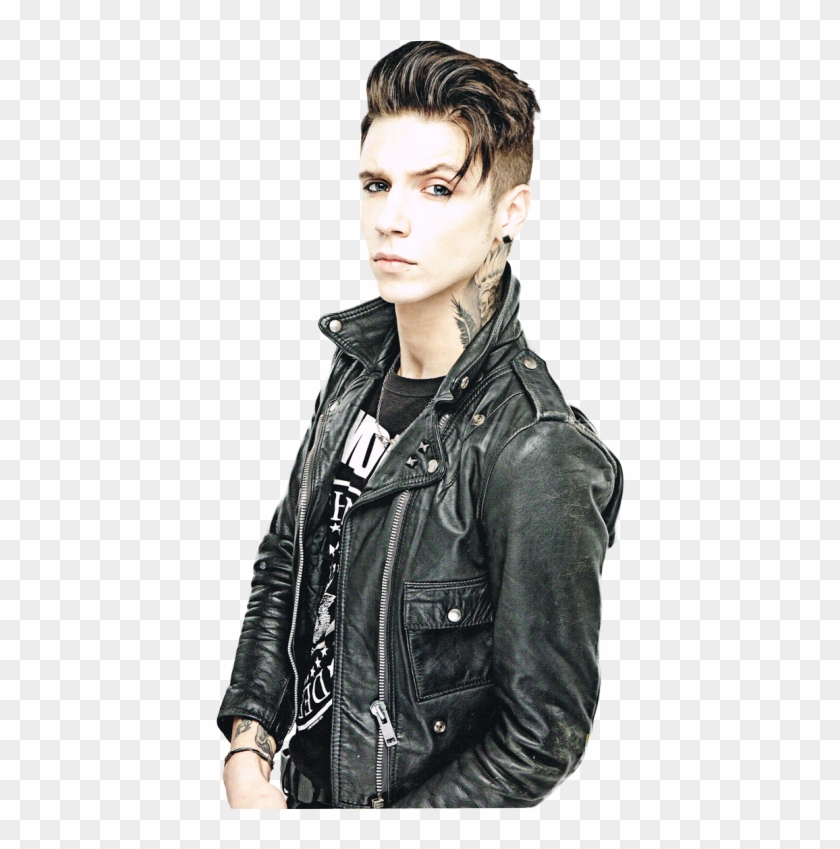 Andy Sixx Png - Black Veil Brides Andy Haircut Clipart #619174