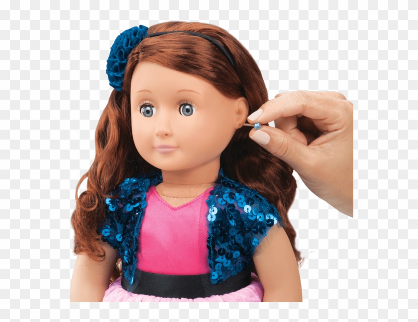 Aura Our Generation Dolls My Life Doll Hairstyles Carin - Our Generation Doll With Earrings Clipart