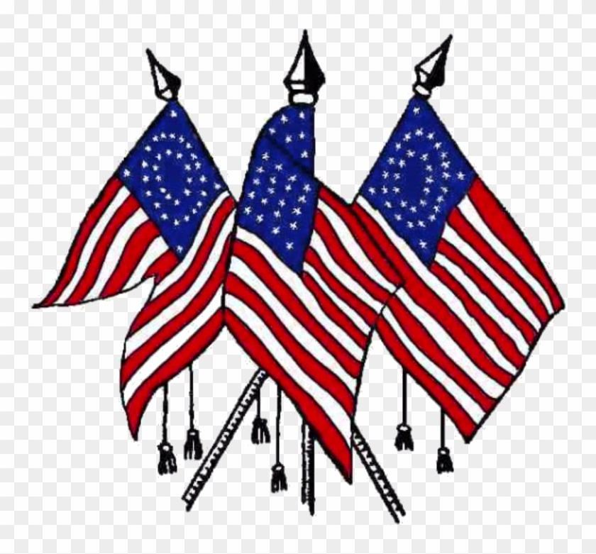 Flags Of The United States Of America In The American - Civil War Flags Png Clipart