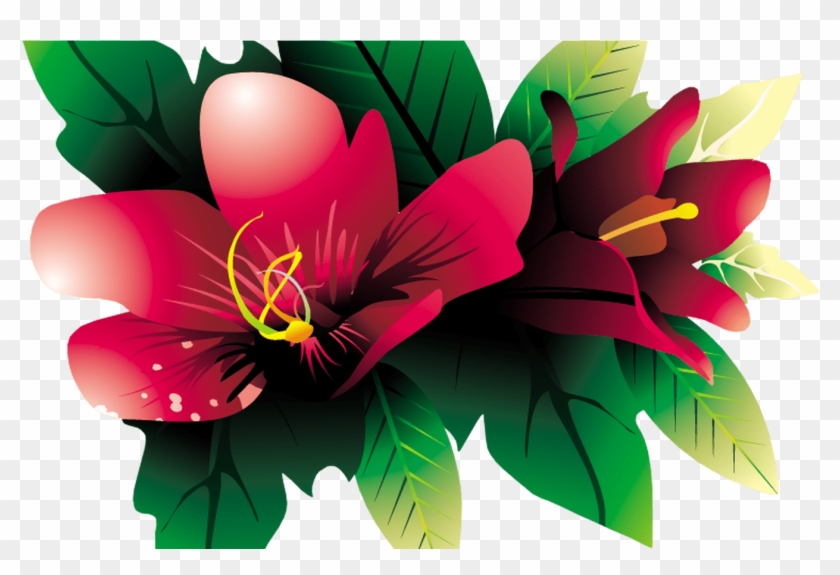 Images Of Tropical Flower Vines For Free Download On Clipart #619318