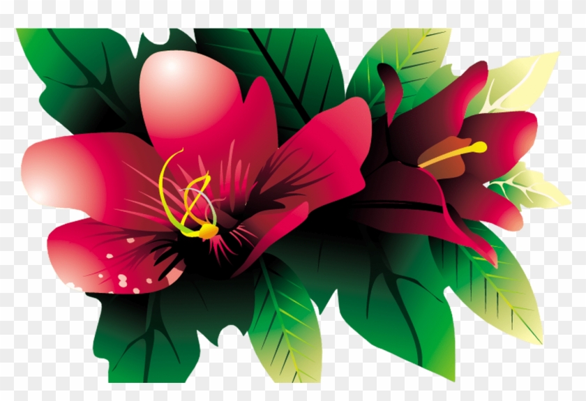 Images Of Tropical Flower Vines For Free Download On Clipart