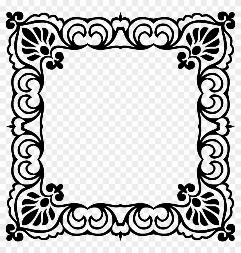 Big Image - Vintage Frame Clip Art - Png Download #619426