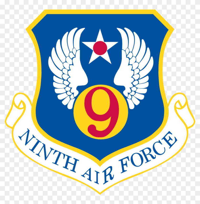 Ninth Air Force - 9th Air Force Logo Clipart #619769