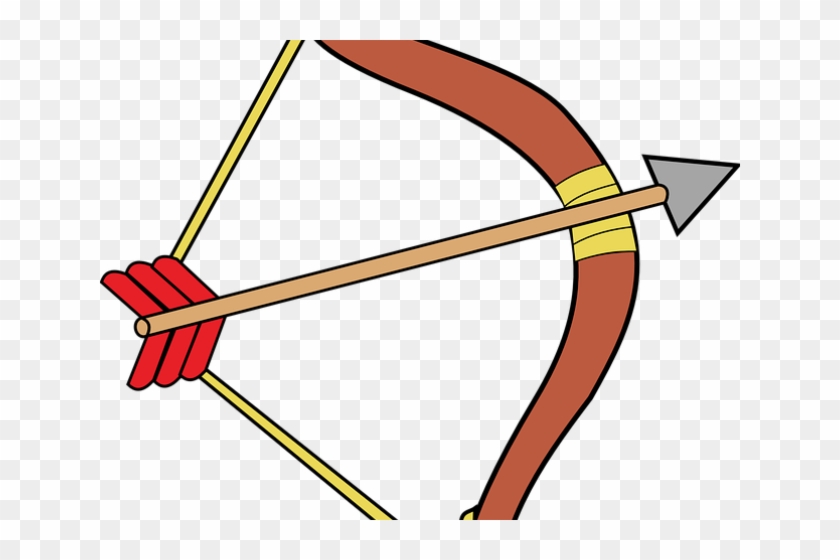 Image Of Bow And Arrow - Archery Bow And Arrow Clipart - Png Download