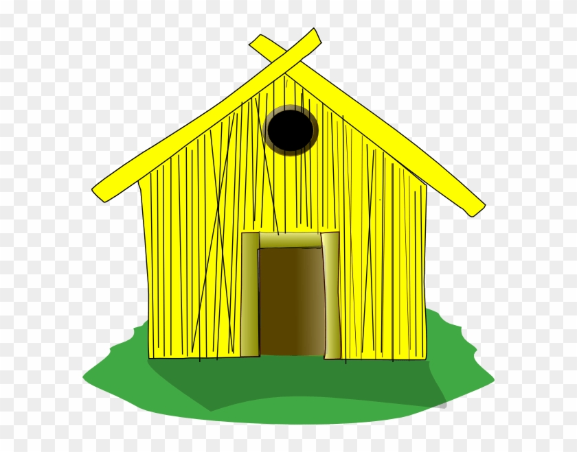 House Of Hay Clipart - Straw House Clip Art - Png Download #620350