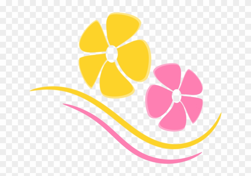 Tropical Flower Logo Element - Portable Network Graphics Clipart #620516