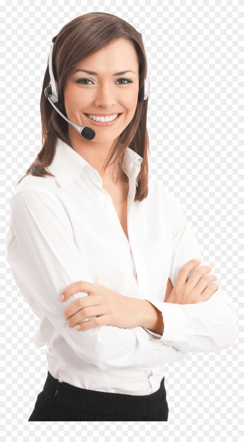 Customer Service Girl Png - Customer Service Woman Png Clipart