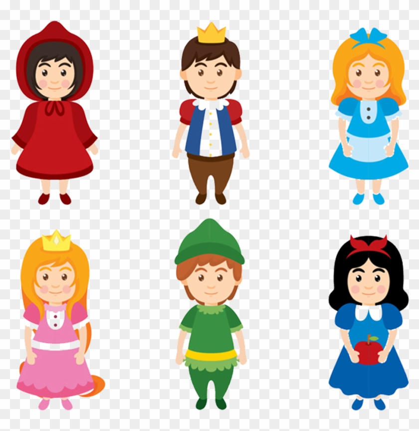 Red Riding Hood Clipart Happy Person - Little Red Riding Hood - Png Download #620818