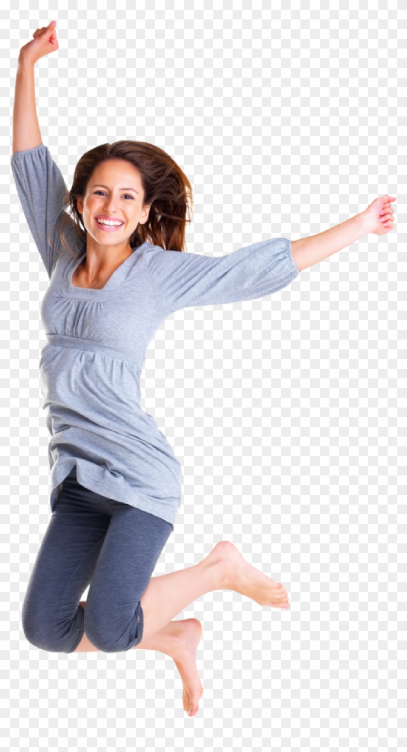 Happy Person Jumping Png - Bb Glo Hai O Clipart