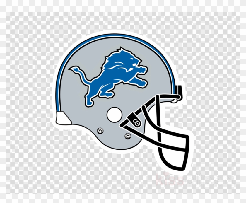 Download Superbowl Coloring Pages Clipart Super Bowl - Detroit Lions Logo Helmet Vector - Png Download #620992