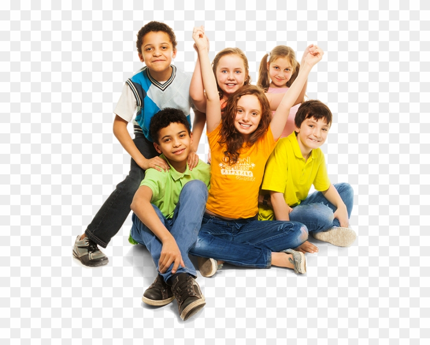 School Children Transparent Background Clipart