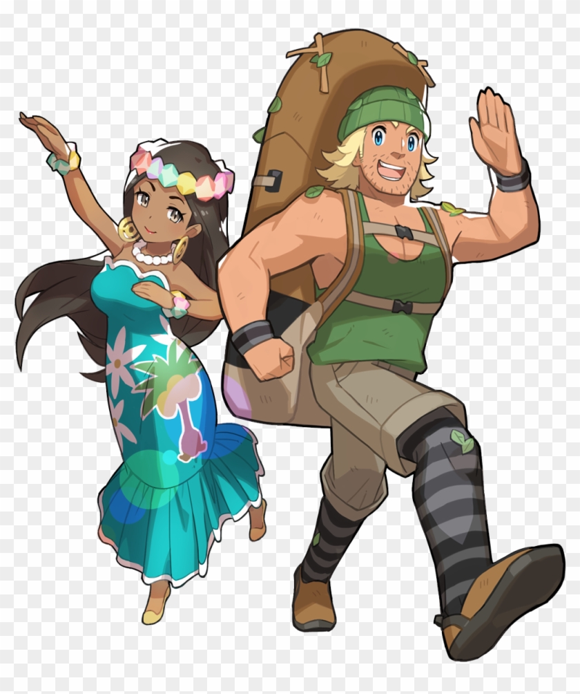 Who Is Your Favourite Hiker In Pokemon *bonus Inside* - Pokemon Sun And Moon Trainer Class Clipart #621089