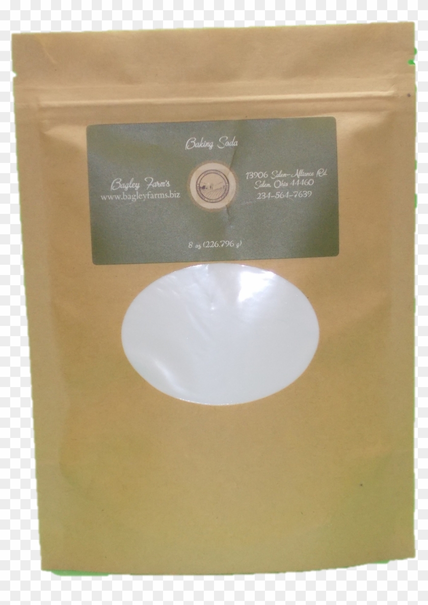 Baking Soda, Sodium Bicarbonate For Baking & Cleaning - Paper Bag Clipart