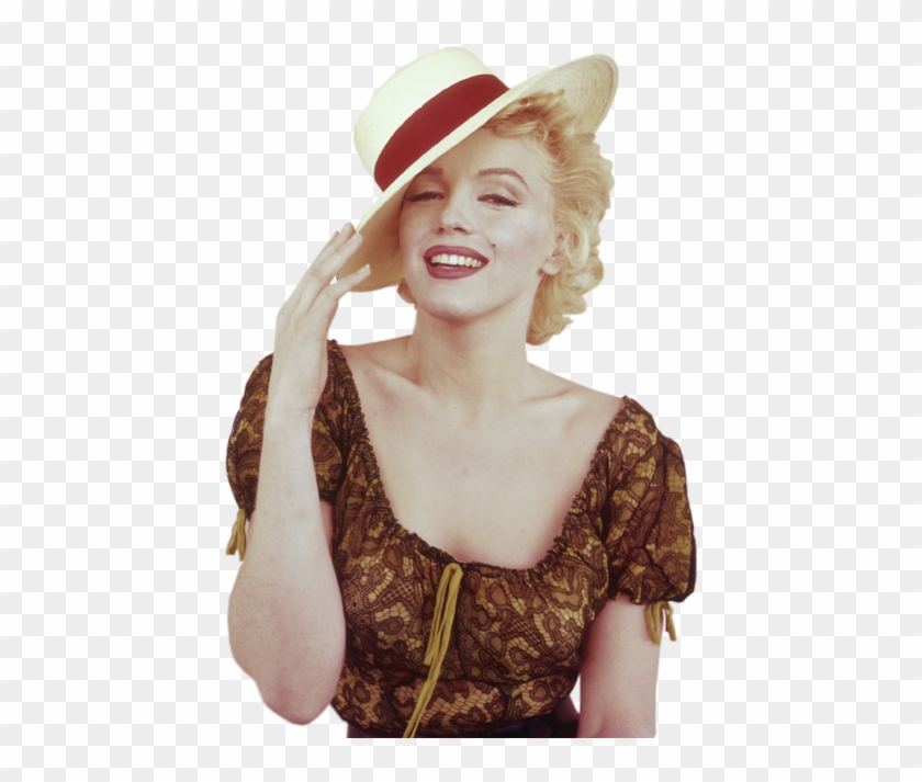 Free Png Marilyn Monroe Png Images Transparent - Marilyn Monroe In A Hat Clipart