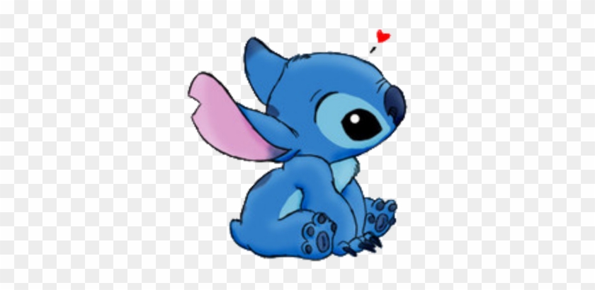 Stitch Blue Tumblr Ftestickers - Cute Transparent Clipart #621455