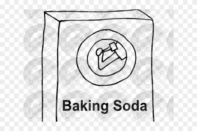 Baking Soda Drawing Easy Clipart #621458