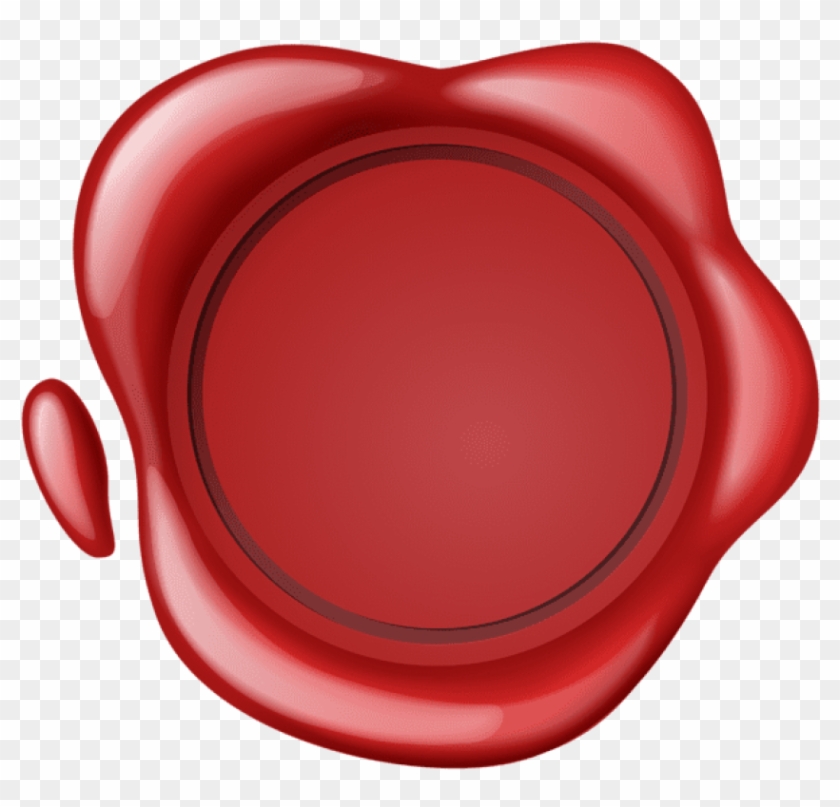 Free Png Download Wax Stamp Red Clipart Png Photo Png - Red Stamp Wax Png Transparent Png