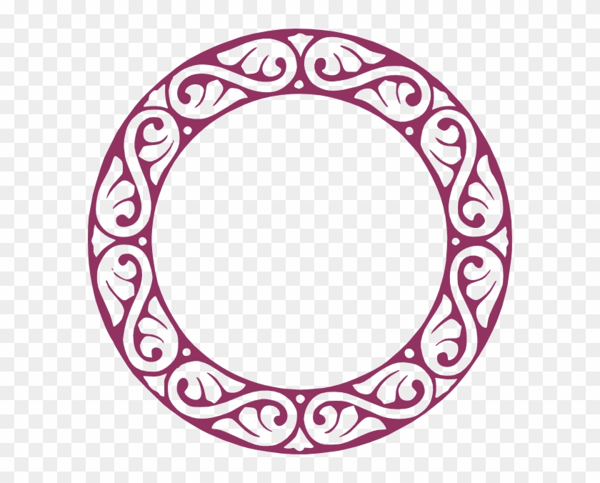 Circle Clipart Scroll - Monogram B Svg Download - Png Download