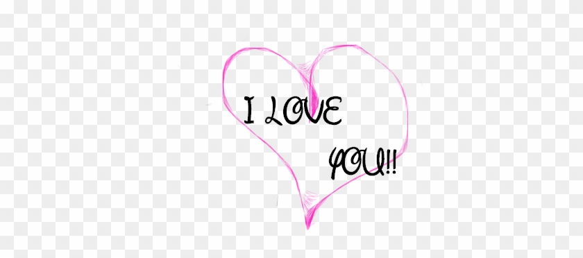 I Love You - Heart Clipart