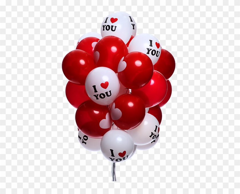 Picture Of I Love You Babe - Love You Balloon Png Clipart