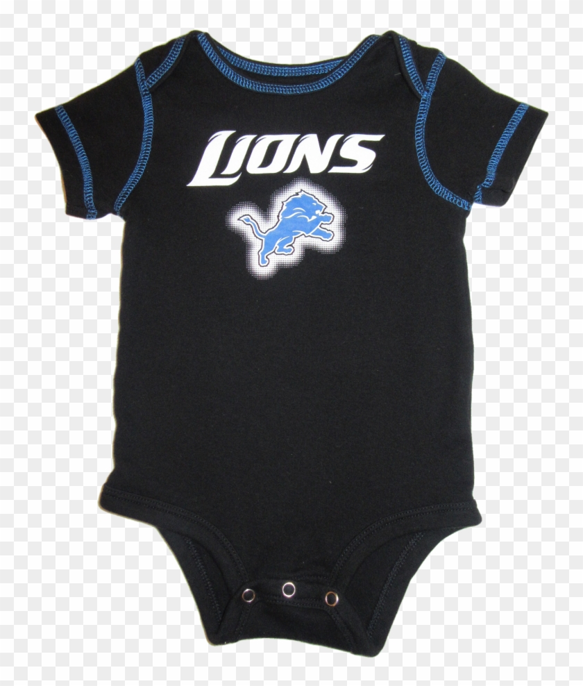 Baby Boys 12 Months Nfl Detroit Lions Football Bodysuit Clipart #621635