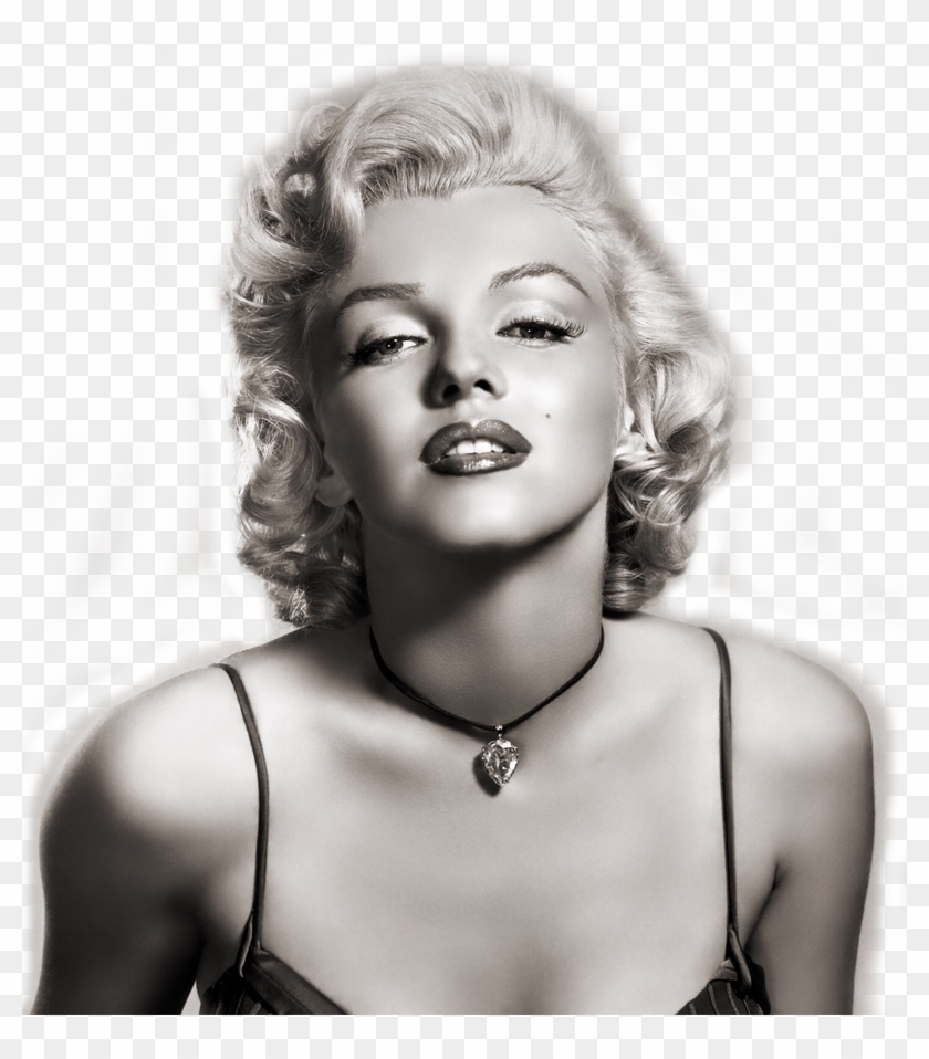 Marilyn Monroe Was An American Actress And Model - Supermodels In The 50s Clipart