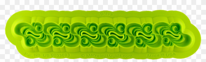 Brava Border Mold - Illustration Clipart