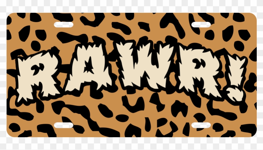 Leopard Print - Customizable Design Clipart #621796