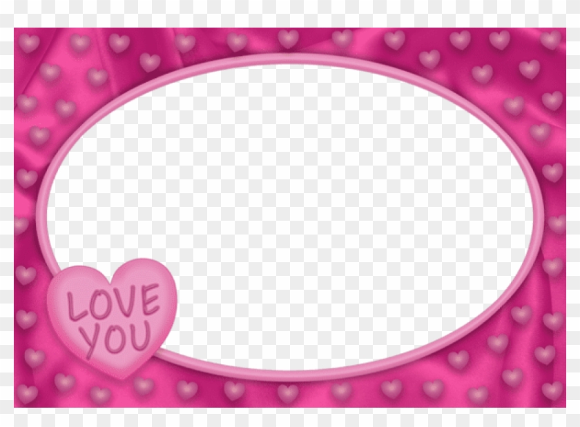 Free Png Best Stock Photos Love You Png Frame Background - Circle Clipart #622256