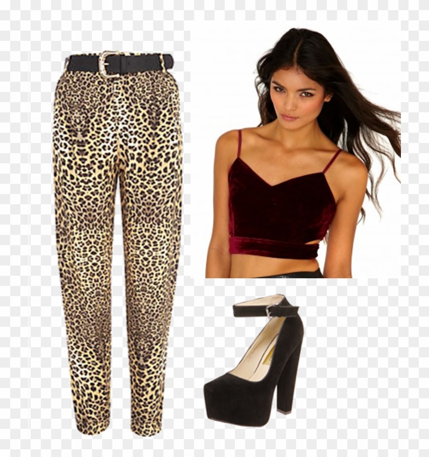Animal Print Is Very Much So 'in' This Season And Leopard - Basic Pump Clipart #622542