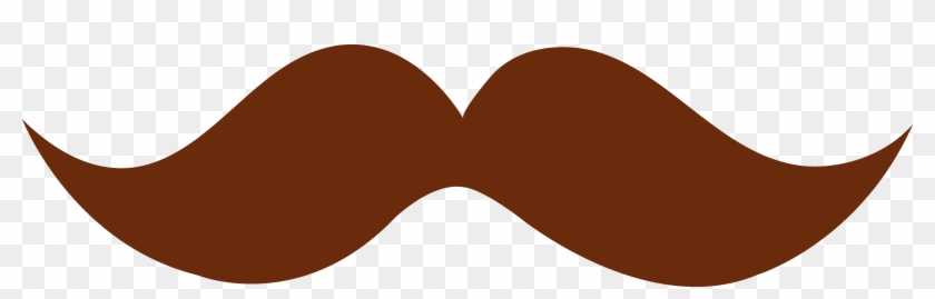 Mustache 20clipart - Brown Moustache - Png Download