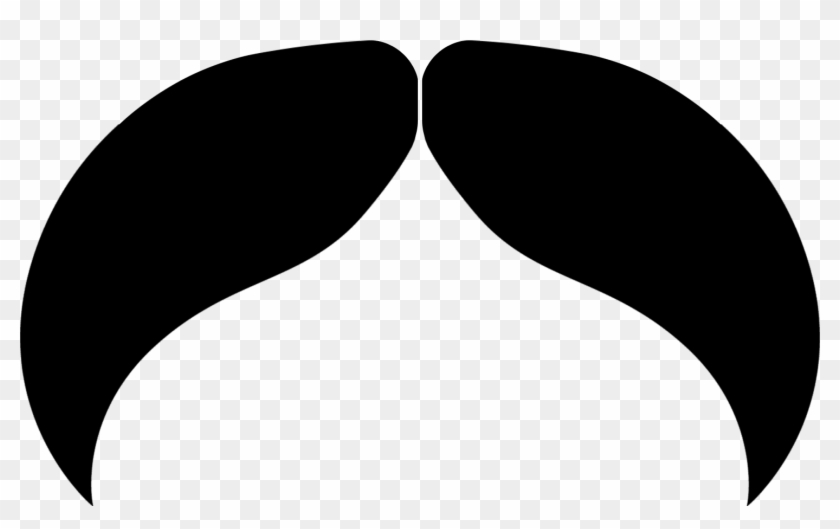 Graphic Black And White Download Chicago City Estates - Mexican Moustache Clip Art - Png Download #622644