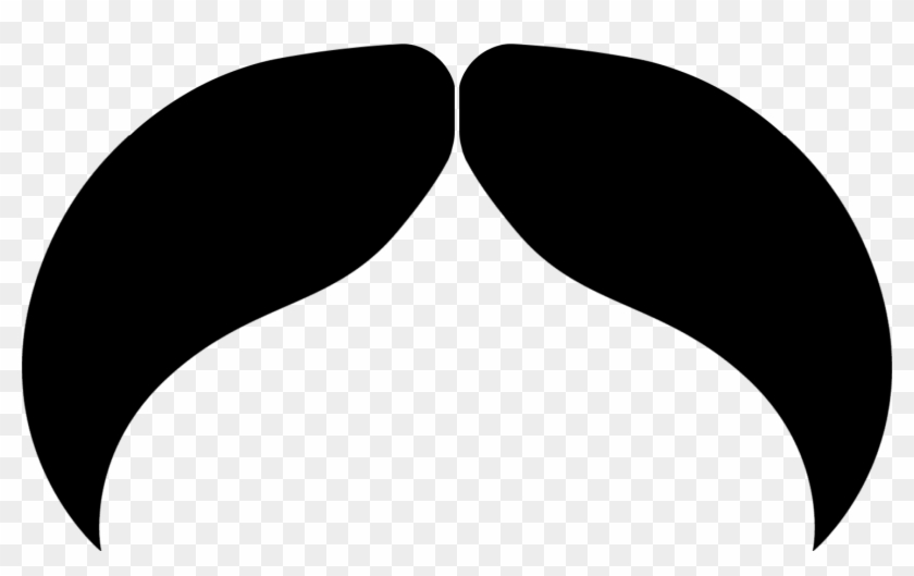 Graphic Black And White Download Chicago City Estates - Mexican Moustache Clip Art - Png Download