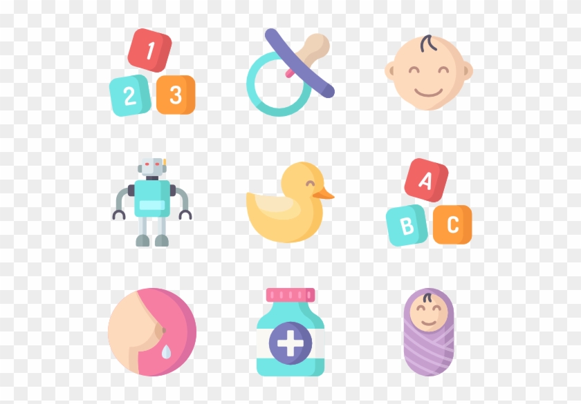 Baby - Baby Icon Vector Png Clipart #622884