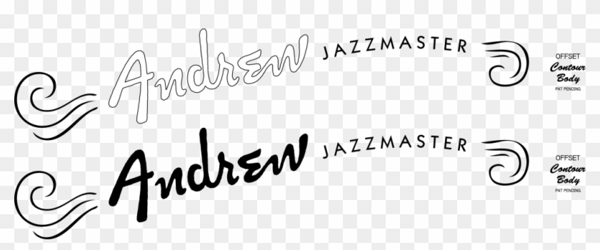 Image - Fender Jazzmaster Decal Png Clipart #622965