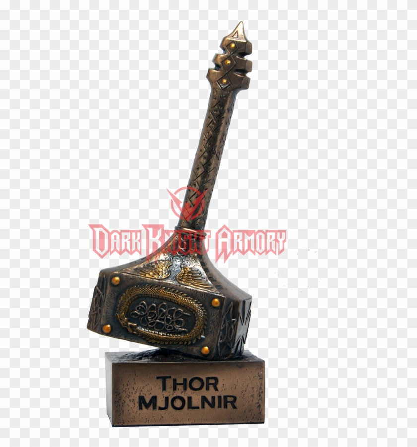 Thor's Mjolnir Hammer Statue Clipart #623054