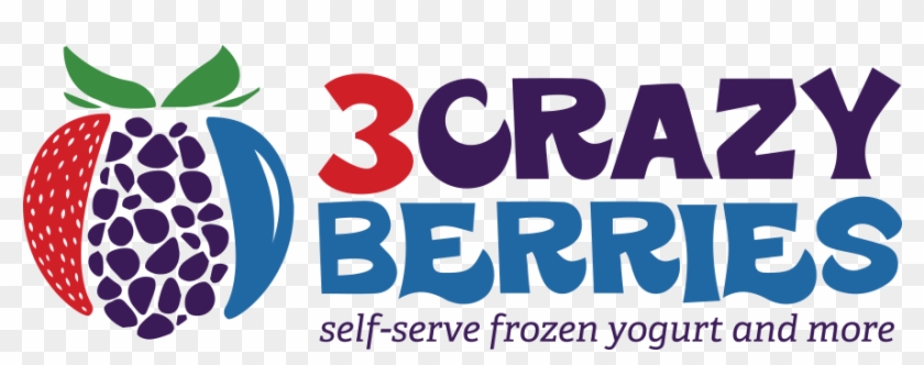 3 Crazy Berries - Logo Berries Clipart