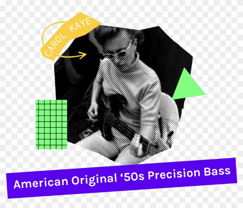 Originally A Bebop Jazz Guitarist, Carol Kaye Found - Carol Kaye Clipart #623542