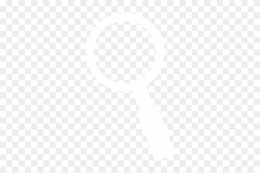 Magnifying Glass White Icon Clipart #624013